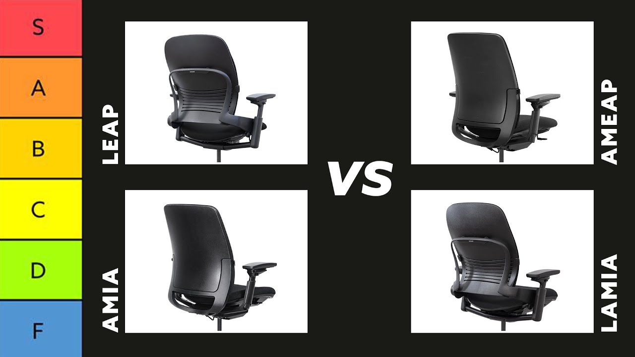 Leap vs Amia vs Lamia vs Ameap | Office Chair Tier List