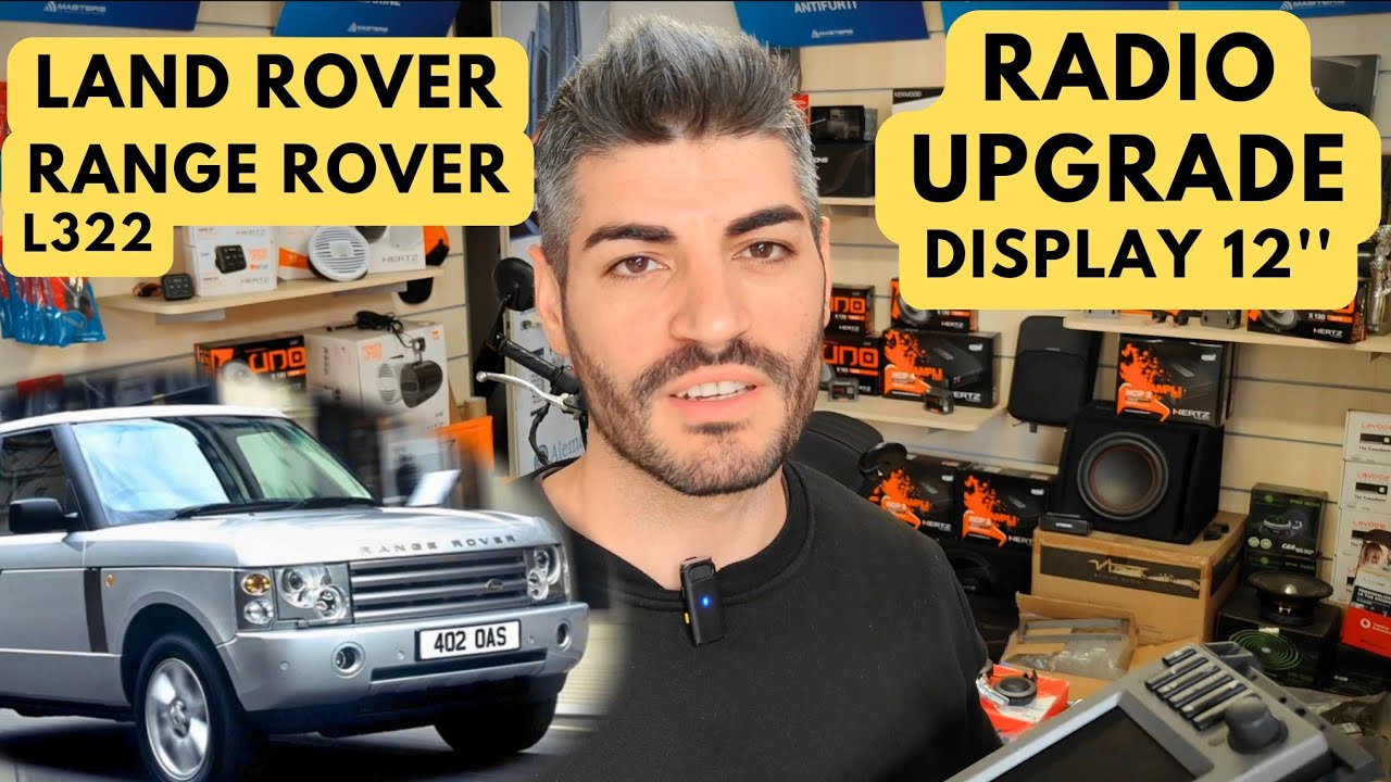 LAND ROVER RANGE ROVER L322 - RADIO UPGRADE CARPLAY ANDROID AUTO