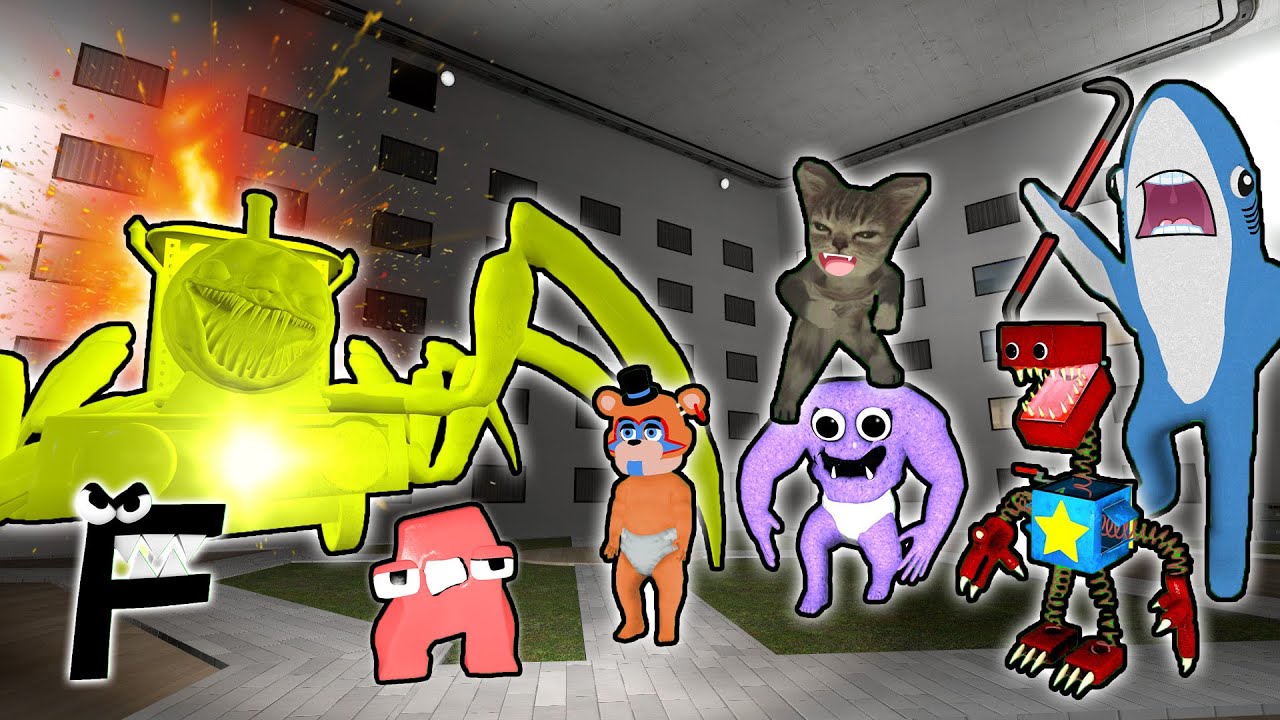 BOXY BOO SI DRACULASS IL DISTRUG PE CHOO CHOO CHARLES DE AUR IN BACKROOMS! DOMNUL MOTAN NE SALVEAZA!