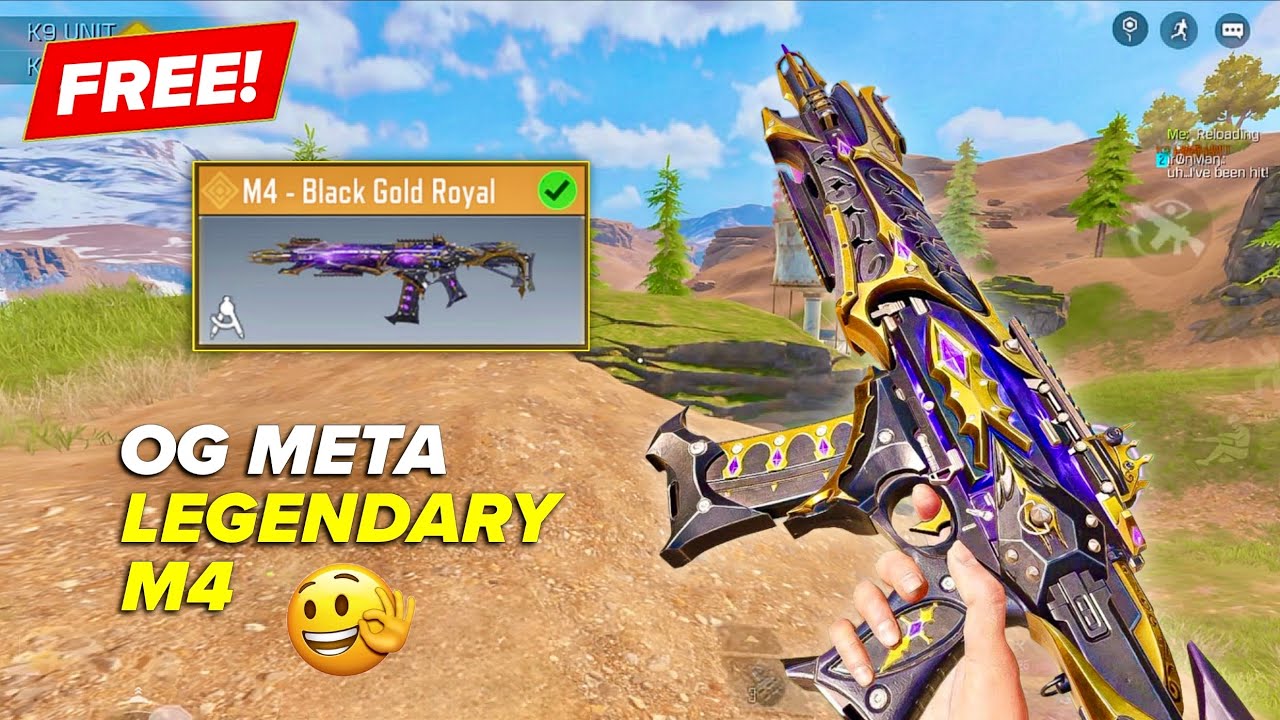 THIS FREE LEGENDARY OG META M4 STILL DOMINATING IN COD MOBILE | TRYHARD GAMEPLAY IN CODM