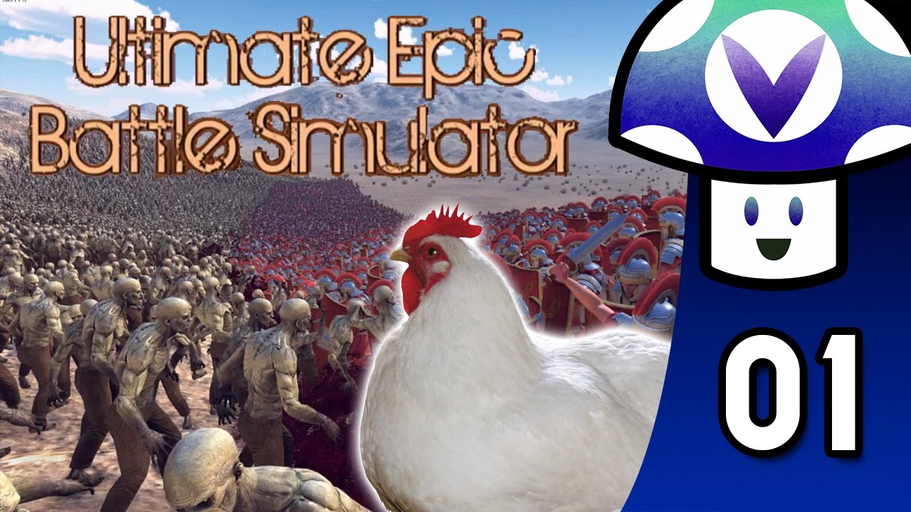 [Vinesauce] Vinny - Ultimate Epic Battle Simulator (part 1) + Art!