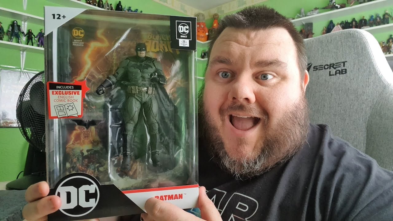 DC Multiverse Page Punchers  BATMAN  DC Direct McFarlane 7 Inch Action Figure Review