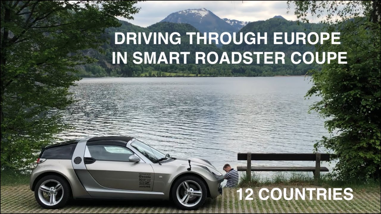 Trip through Europe in a smart roadster coupe