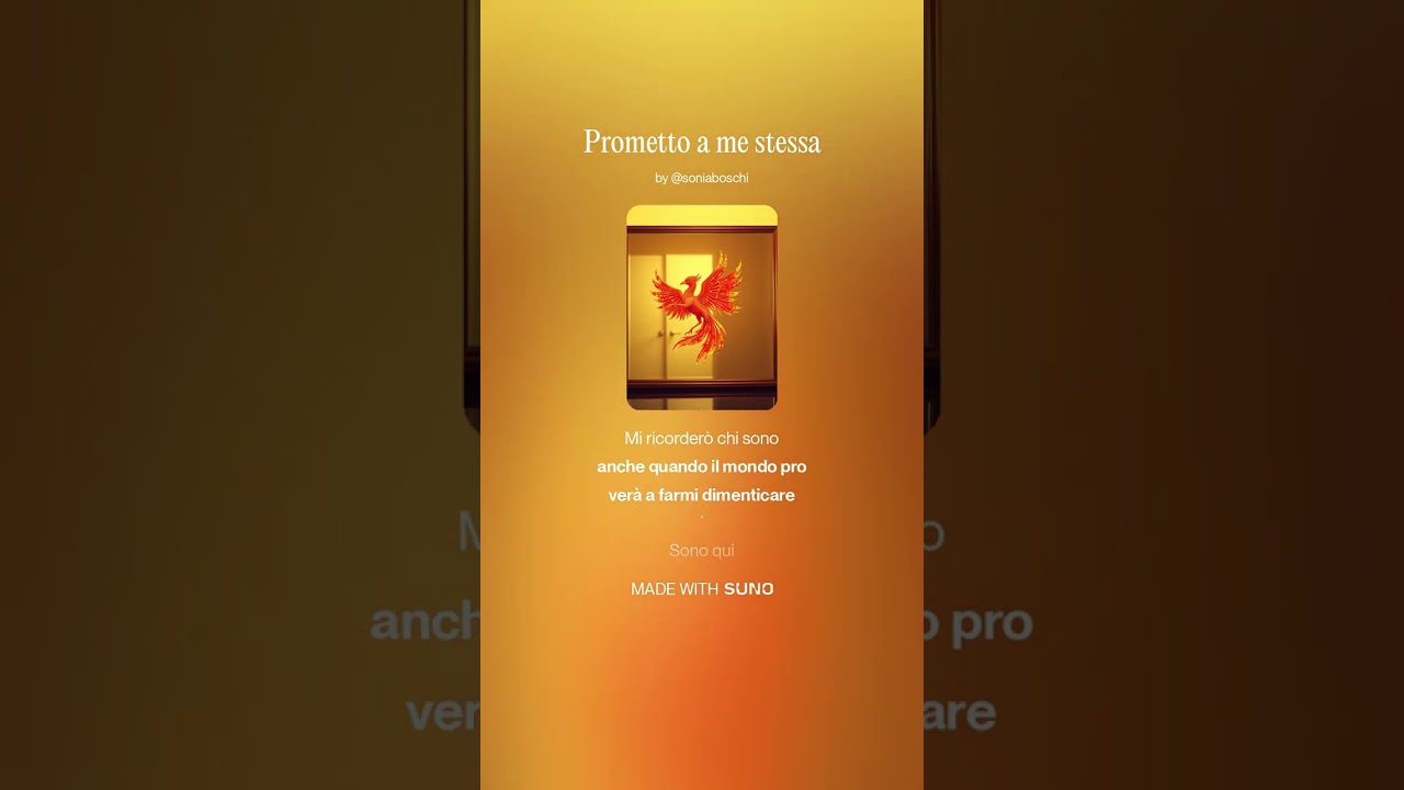 Prometto a me stessa
