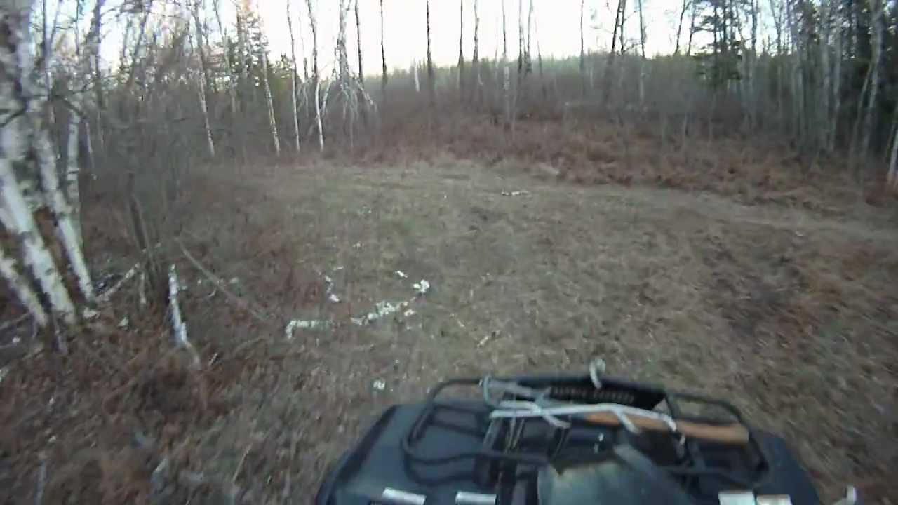 trail rideing with suzuki king quad 700 4x4