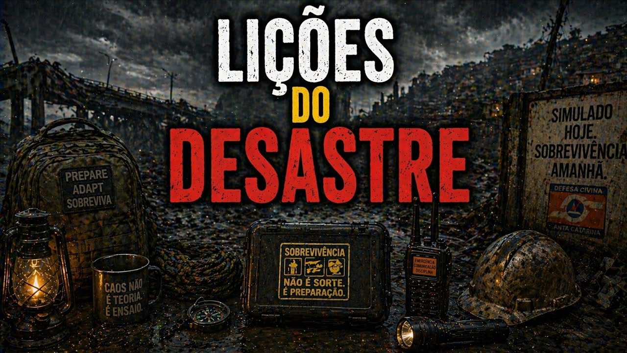 ​🚨 O BRASIL PAROU: O QUE O MAIOR SIMULADO DE DESASTRE EM SC REVELOU SOBRE A SUA SOBREVIVÊNCIA!