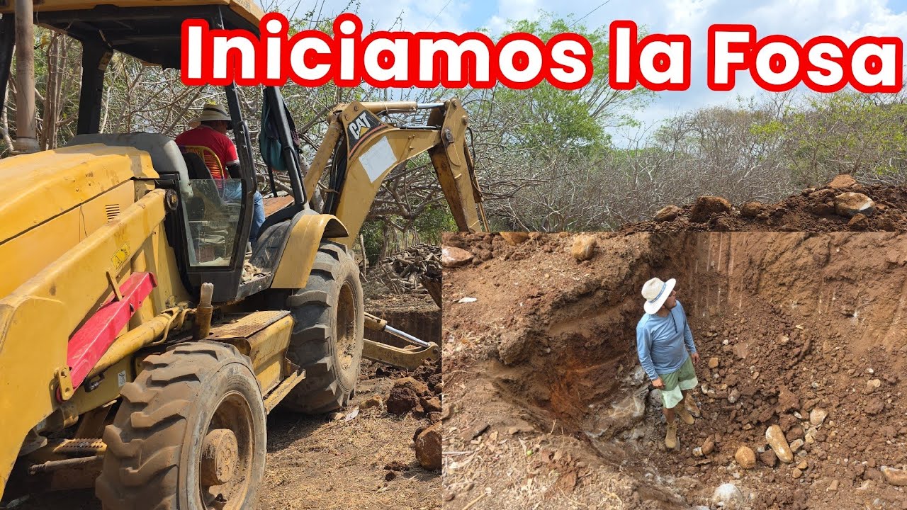 Empezamos Proyecto de Fosa y Baños en el rancho