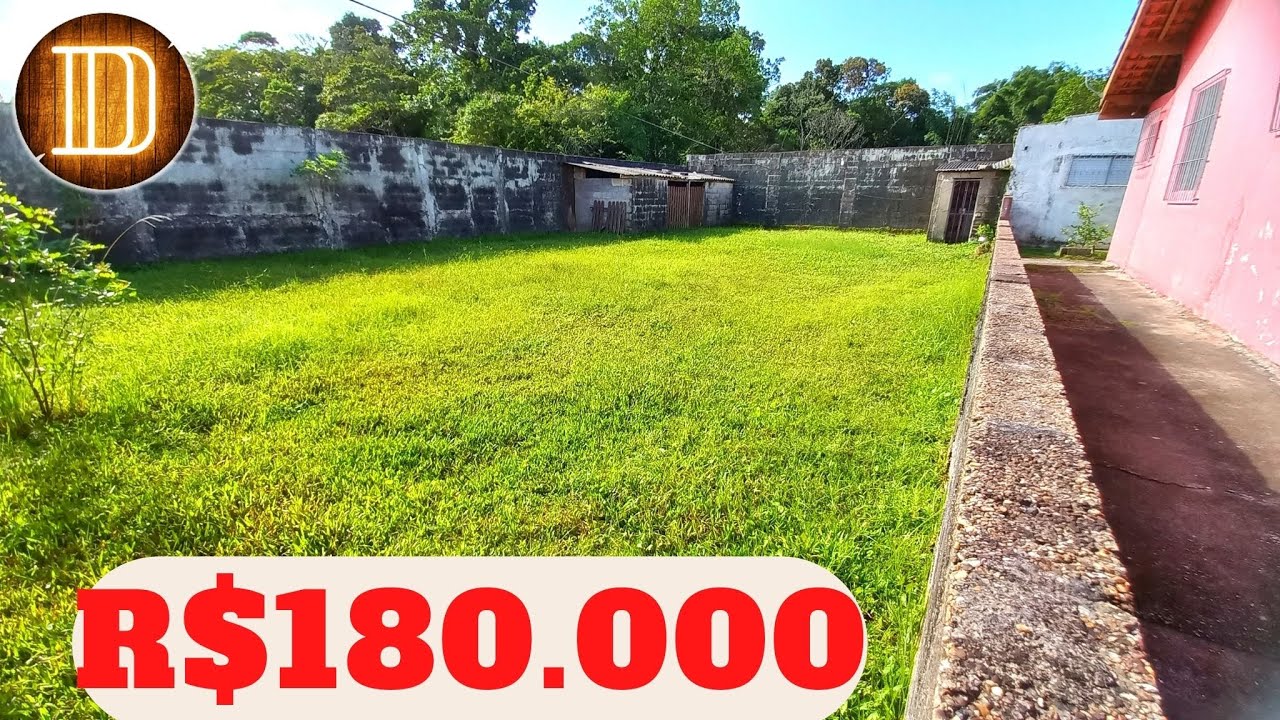 CASA COM ENORME TERRENO em PERUÍBE SP! (VENDIDA)