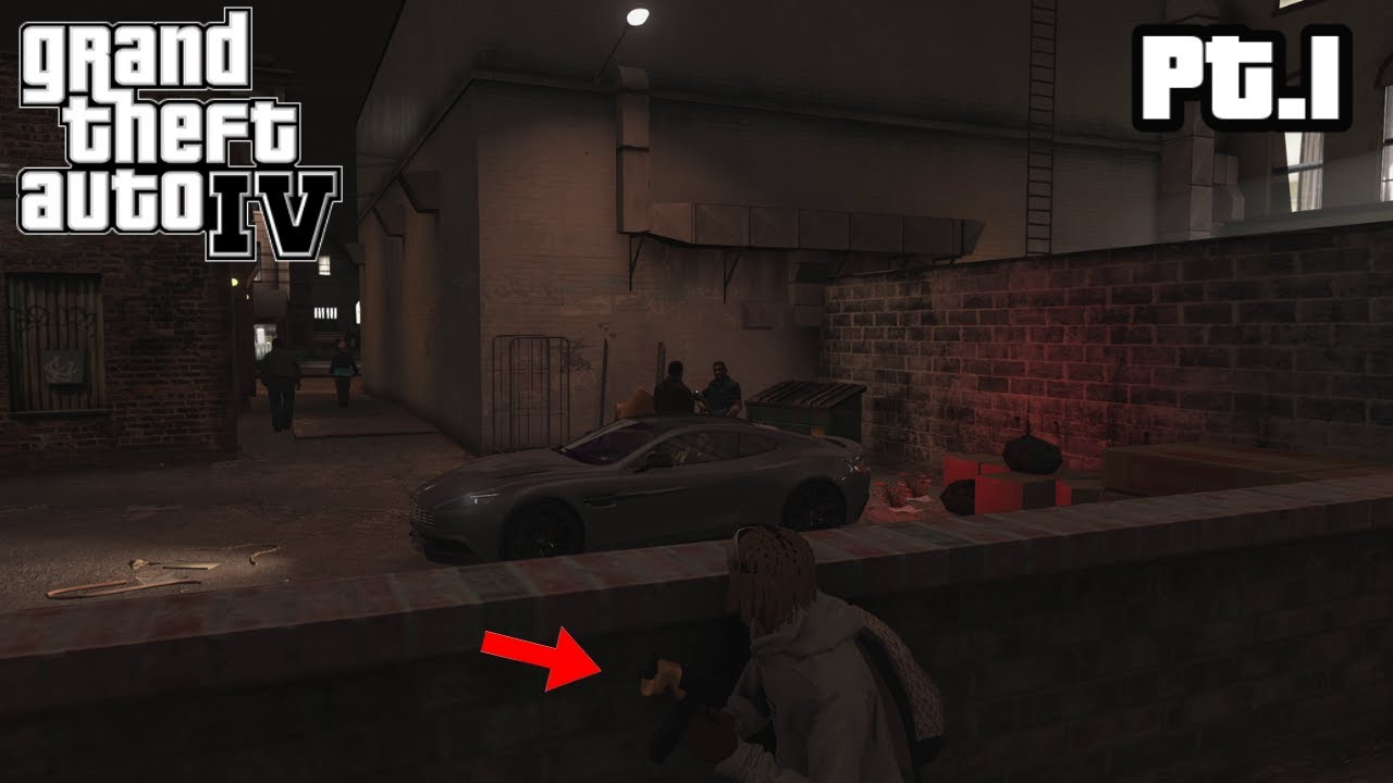 Grand Theft Auto 4 Street Gang Mod Gameplay (Gang Wars PT1)