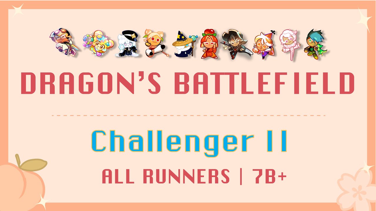 CROB | Dragon's Battlefield - ALL RUNNERS | 7B+ Challenger II (Breakout)