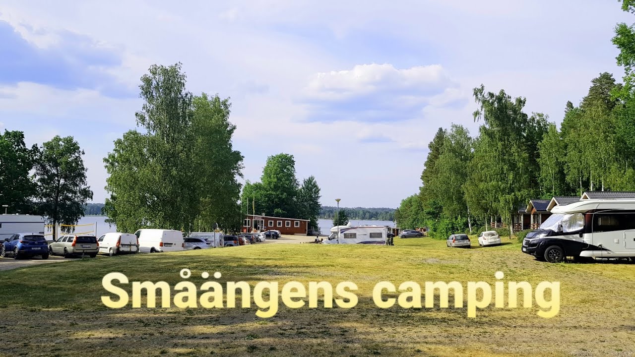 Småängens camping mellan Motala och Finspång