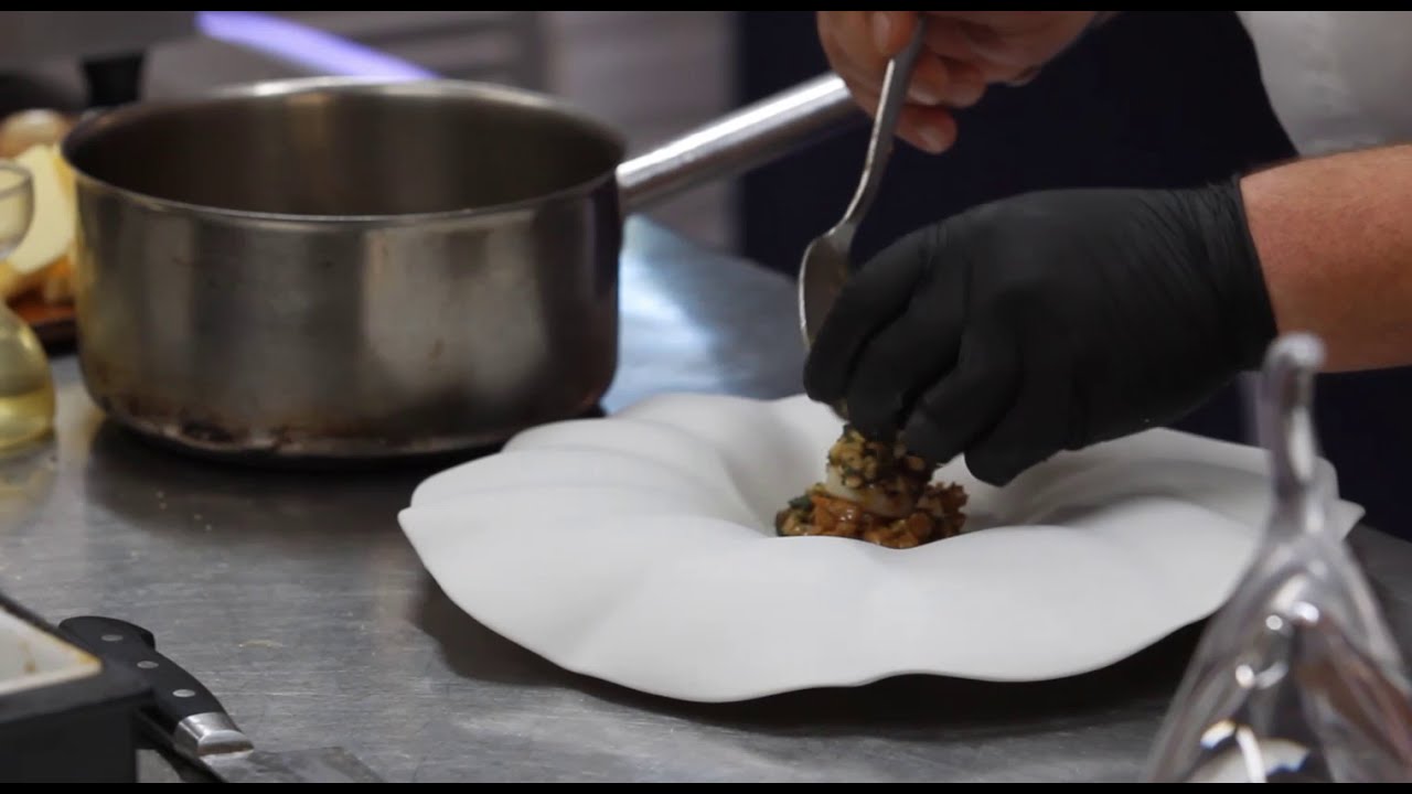 RECETTE DE SAINT-JACQUES SUR SON NID DE BARBE PAR 