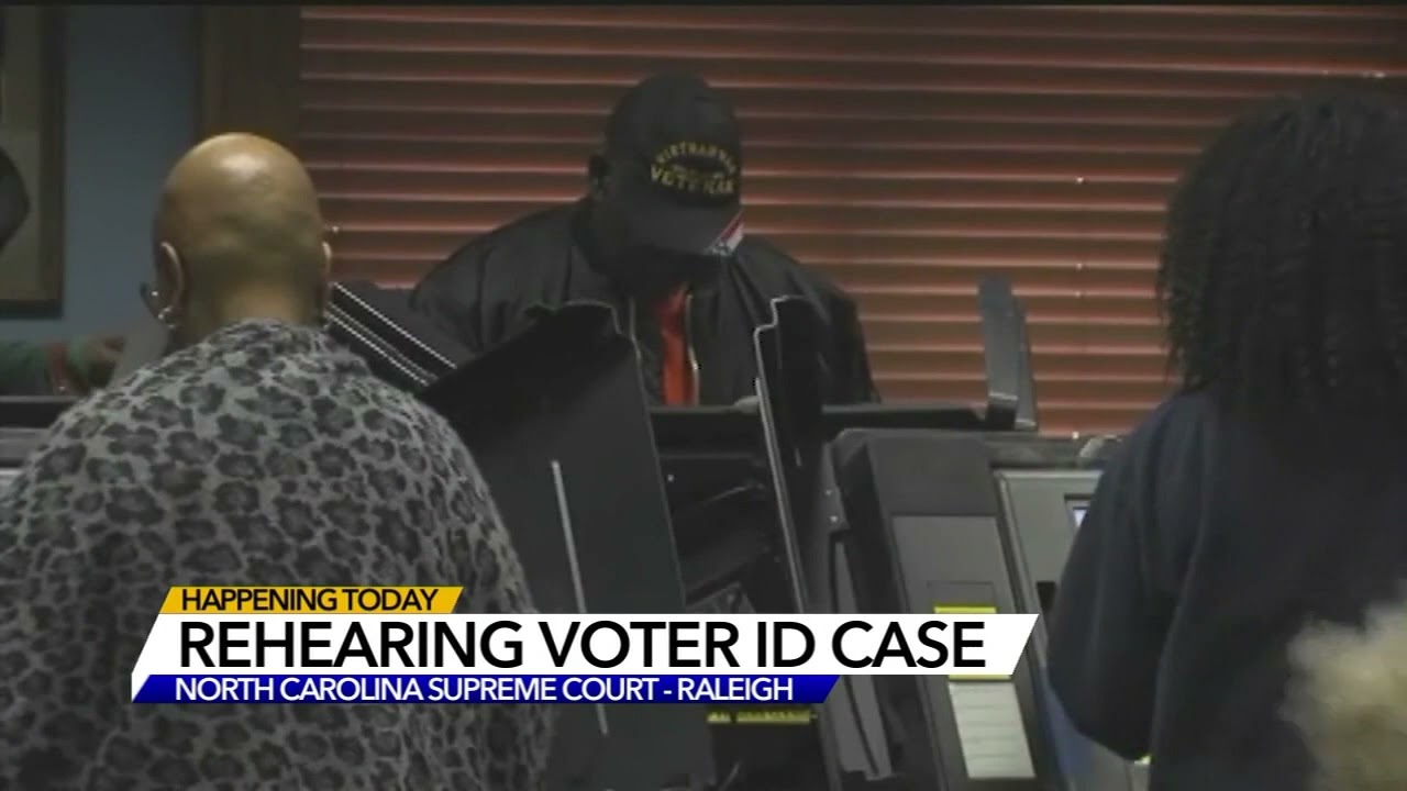 North Carolina Supreme Court rehears voter ID case