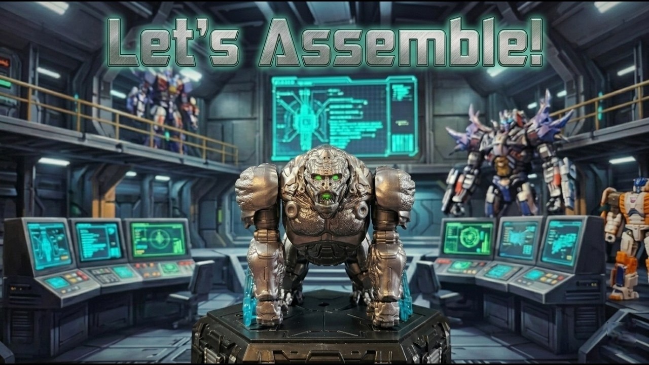 Let's Assemble! Blokees Transformers Classic Class Optimus Primal Beast!
