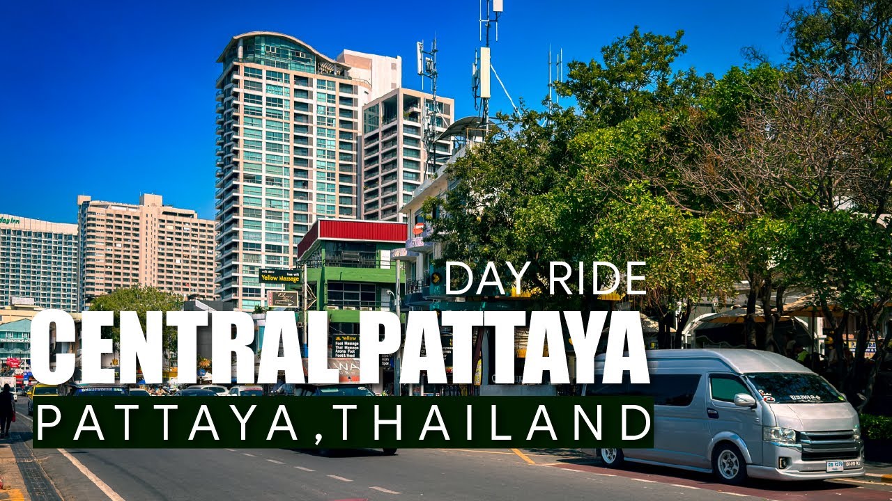 POV Motorbike Ride – Na Kluea to Walking Street | Day Ride | 4K No Commentary