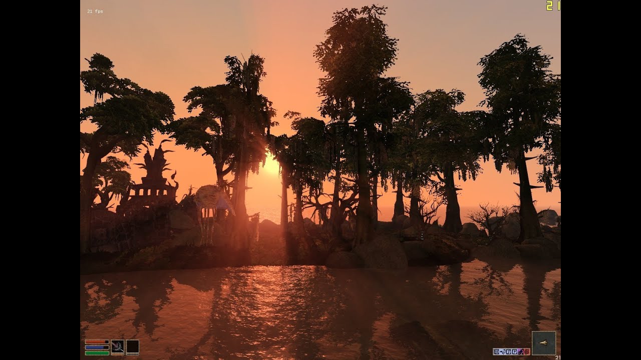Morrowind's new look. The Elder Scroll 3