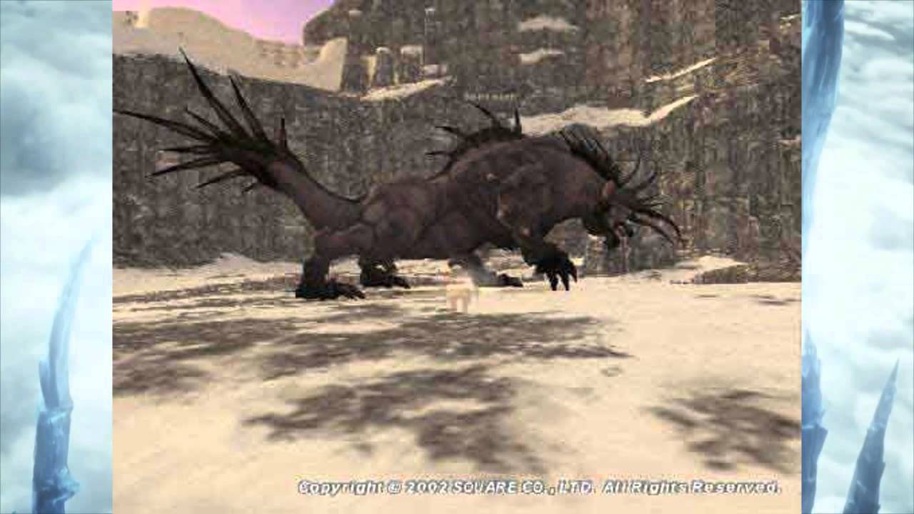 Final Fantasy Bestiary - Behemoth