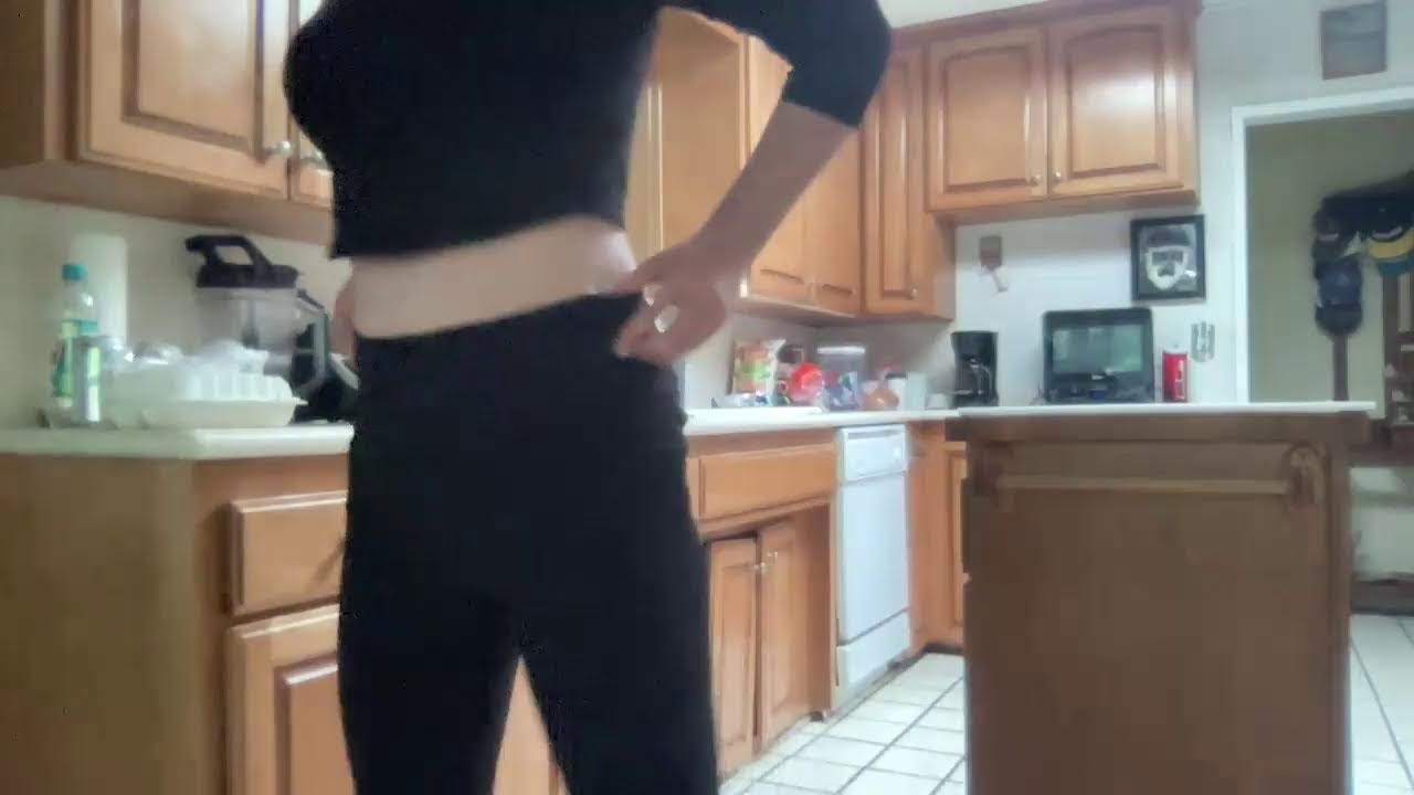 do dishes with me then dance in the backyard