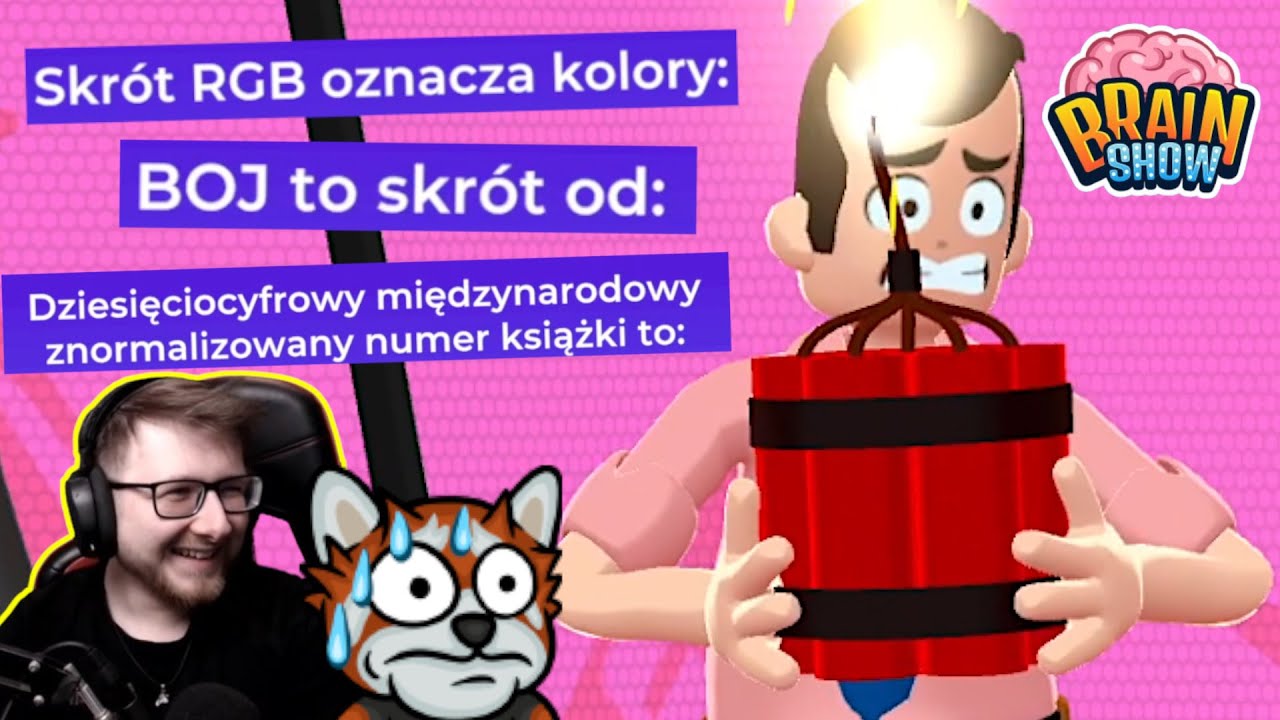 CZY ROZPOZNASZ WSZYSTKIE SKRÓTY POD PRESJĄ CZASU!? | BRAIN SHOW