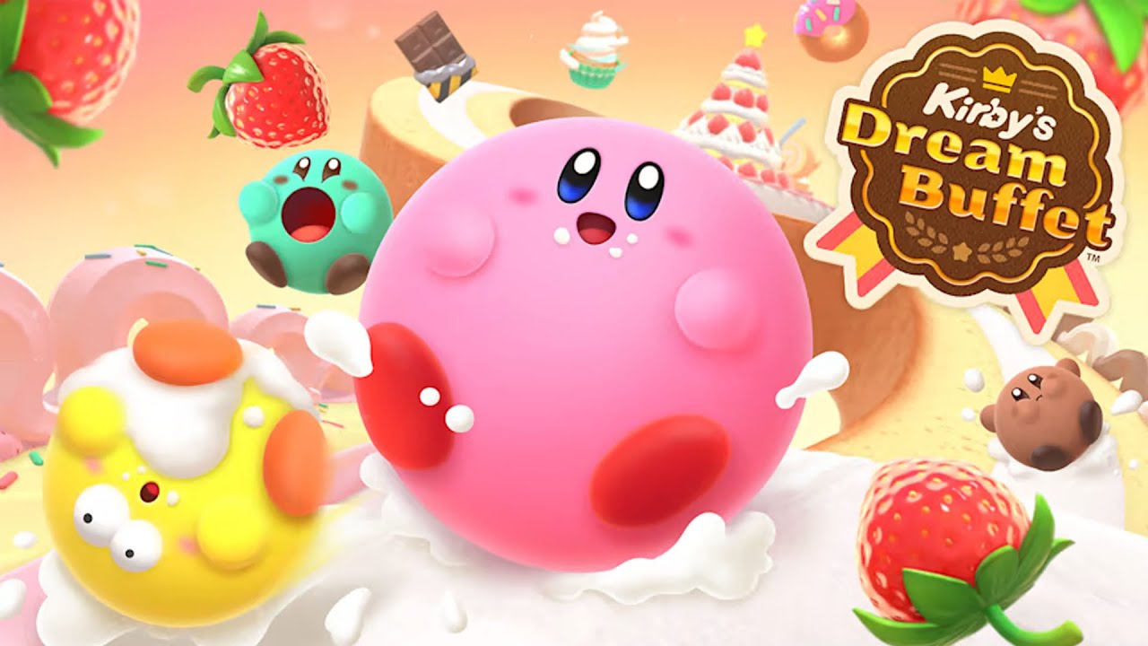 KIRBY'S DREAM BUFFET!  First Look Gameplay on Nintendo Switch!