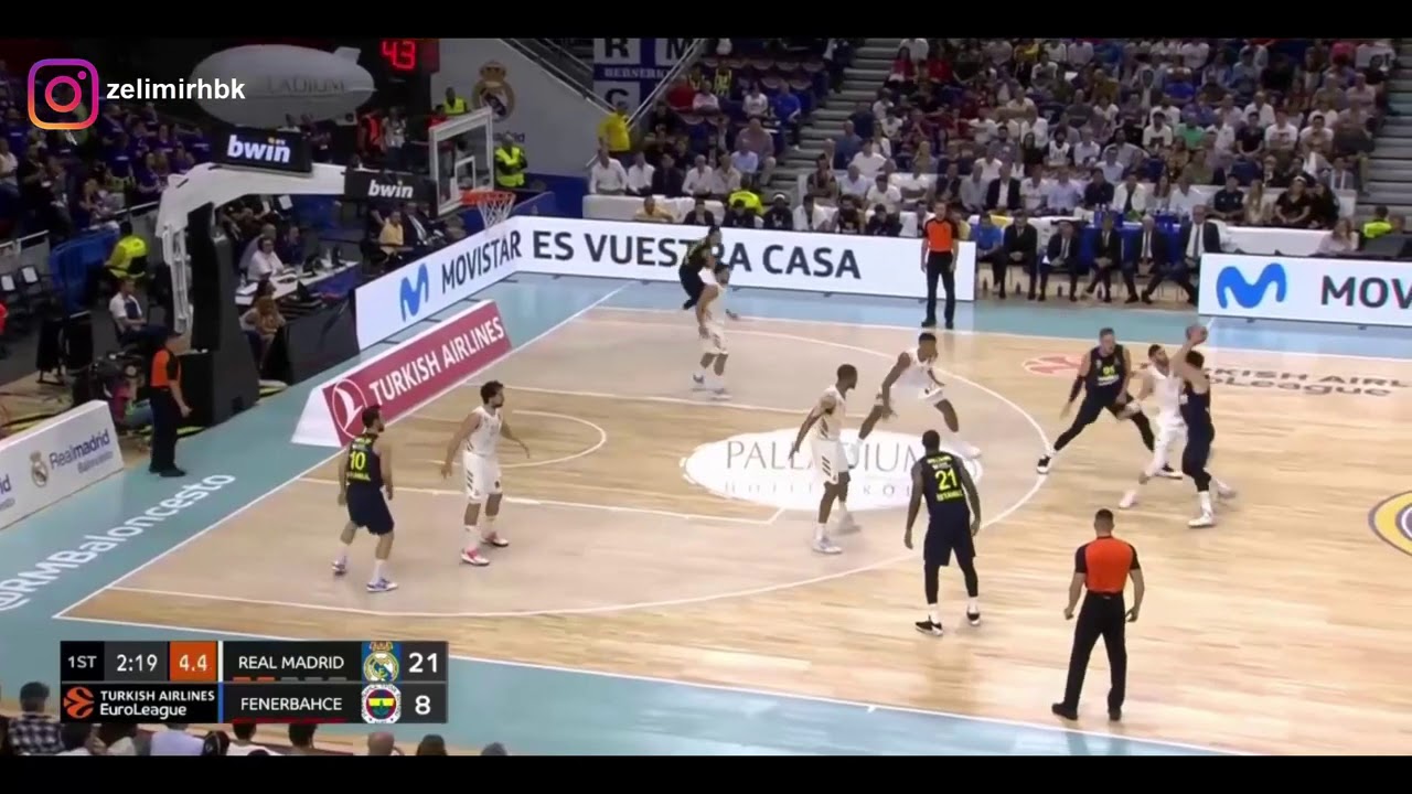 Nando De Colo- Efsane Real Madrid Maçı 💥