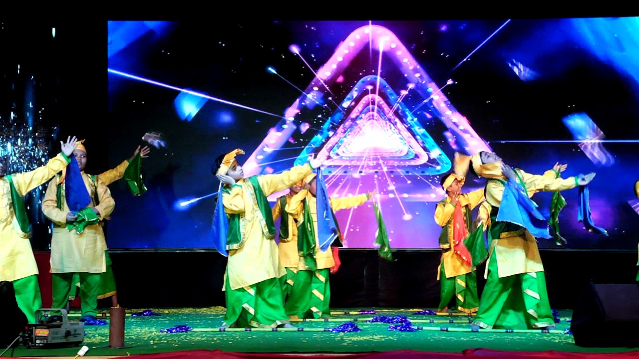 sri veda school madanapalli annual day panjabi dance