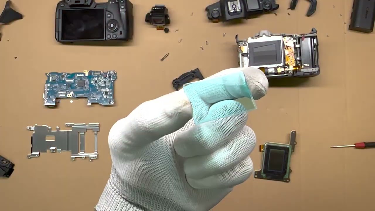 How to repair Canon camera EOS R - remove IR cut filter (ASTROMOD)