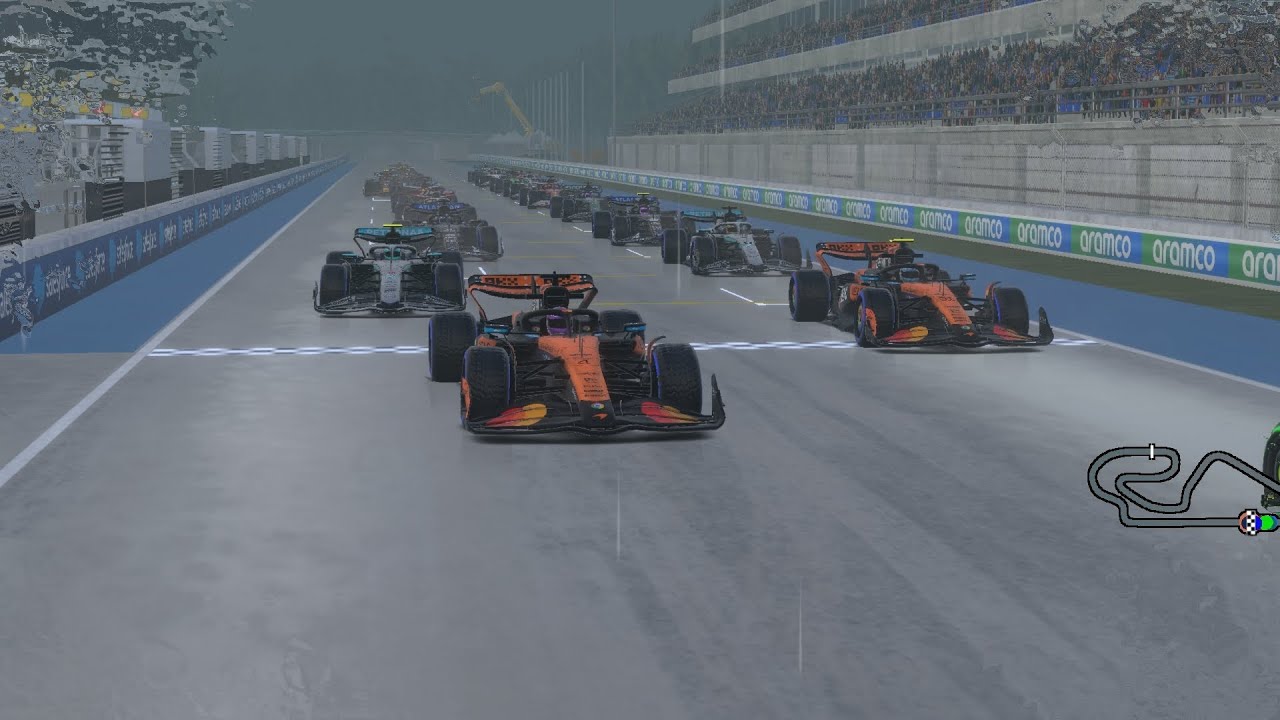 Monoposto Barcelona Grand Prix. Round 9