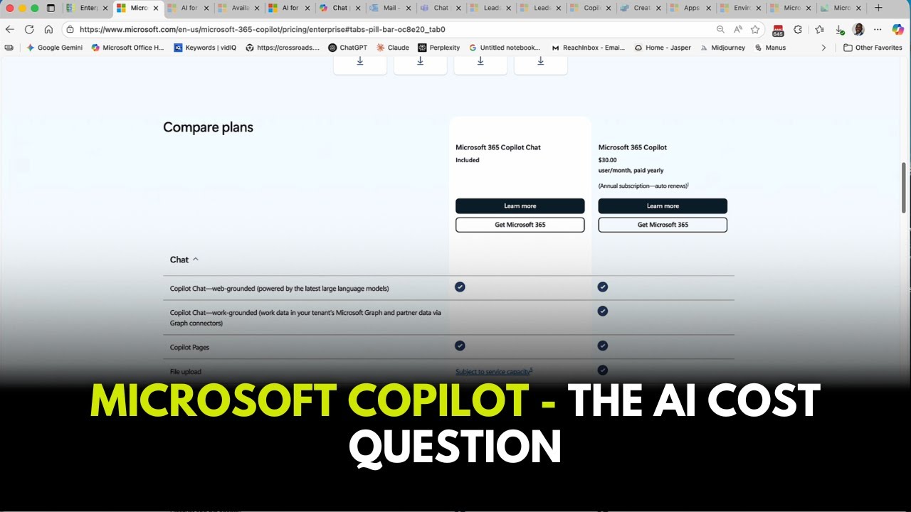 Microsoft Copilot: вопрос стоимости ИИ