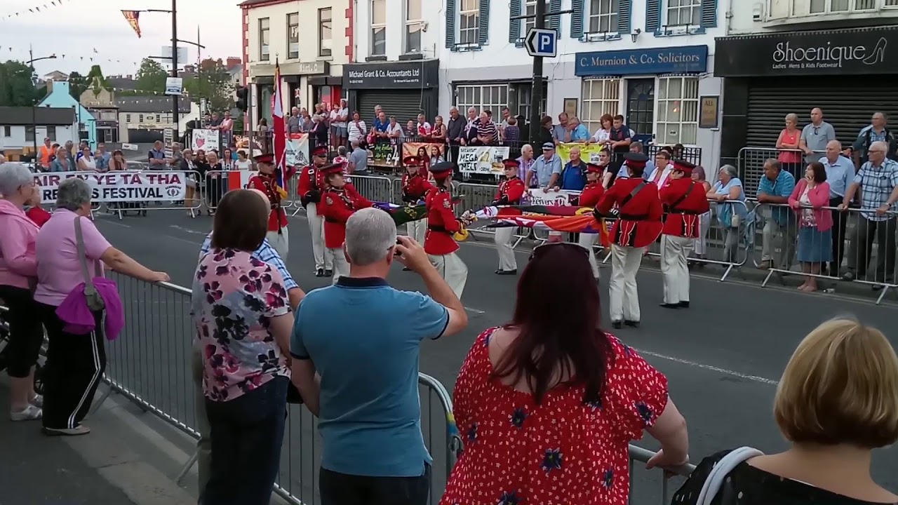 Drumderg Loyalists Colour Party Display Team  at Schomberg Tatoo 4/7/18