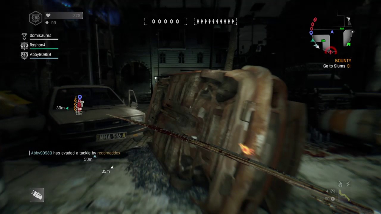 Dying Light Dropkicking Apex Predator On Spikes