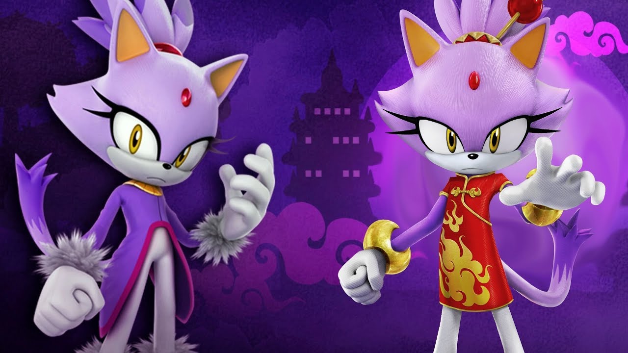 Sonic Forces Speed Battle - Blaze and Lunar Blaze (HD Widescreen)