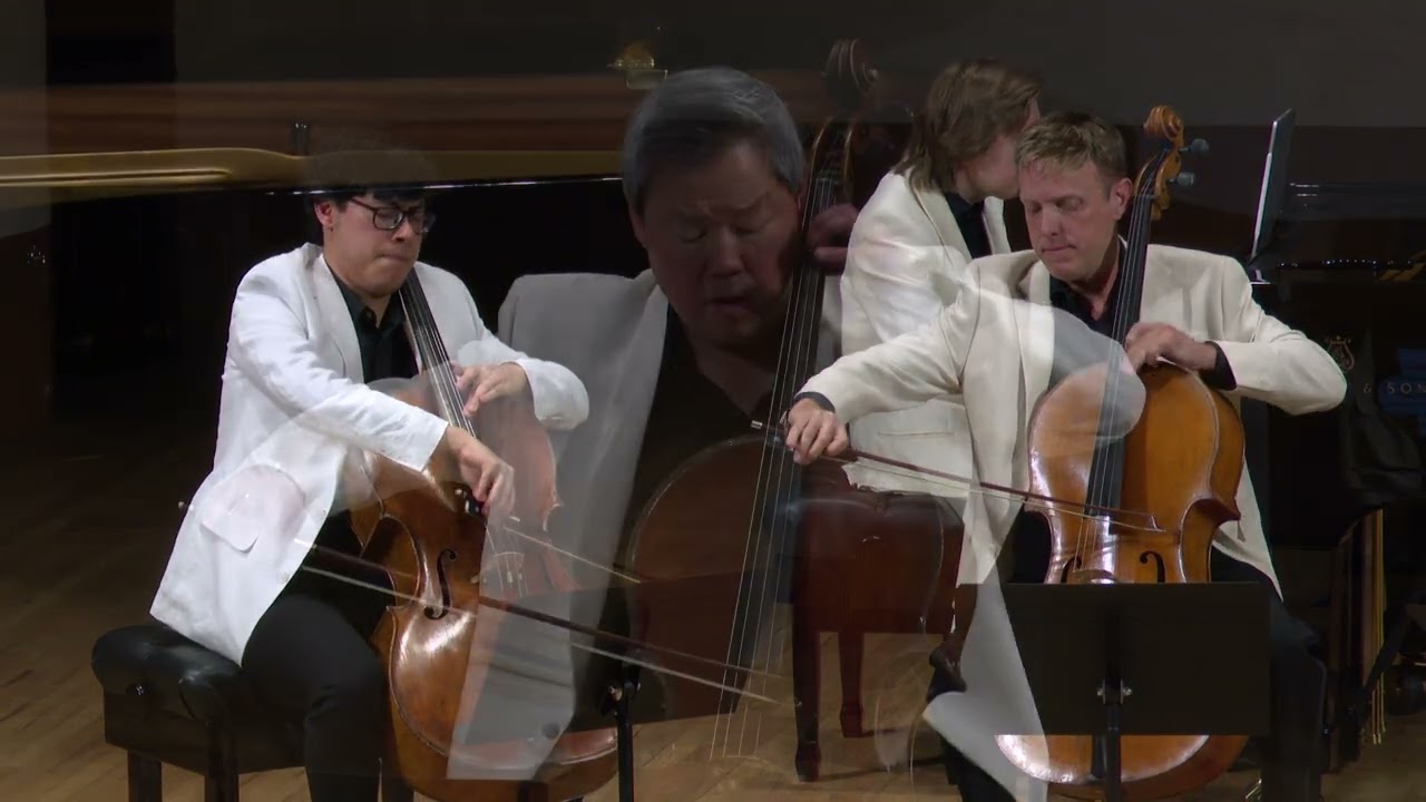 POPPER REQUIEM FOR THREE CELLOS & PIANO - Santa Fe Chamber Music Festival #sfcmf