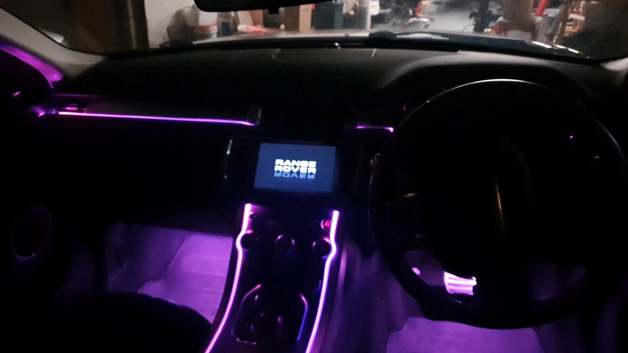 Range Rover Evoque Ambient Light Install | Lockdown Mods | EL Wire | Ebay Mods