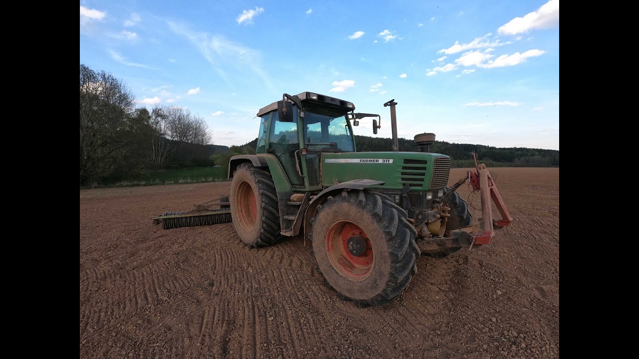 Farmařův VLOG 14# Válení kukuřice/Fendt farmer 311 Turbomatik/Cambridge 6m