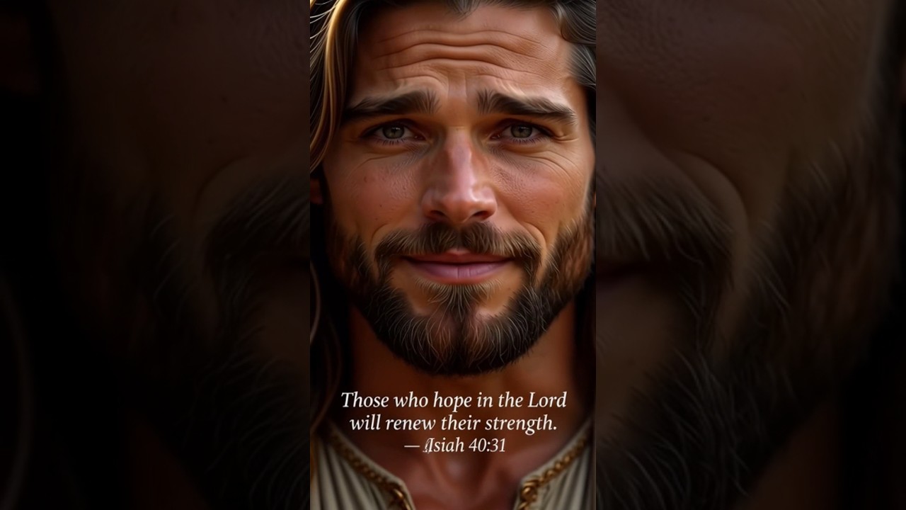 Feeling worn down? God will renew your strength 🤍🕊️