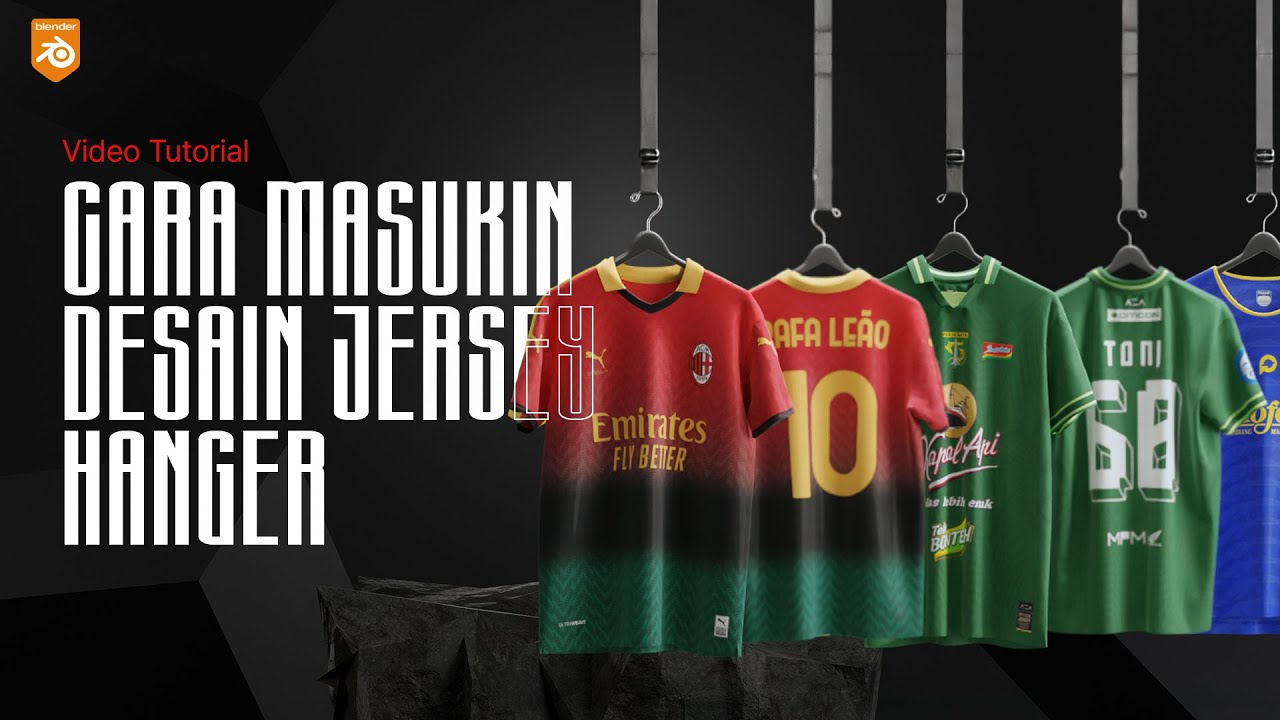 3D Jersey Mockup – Hanger Display