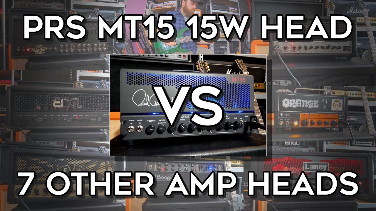 PRS MT15 vs 7 other amps! (Mesa, ENGL, EVH, Orange, Peavey & Laney)