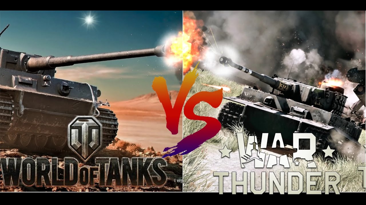 War Thunder Vs World of Tanks || COMPARISON Which one Best !