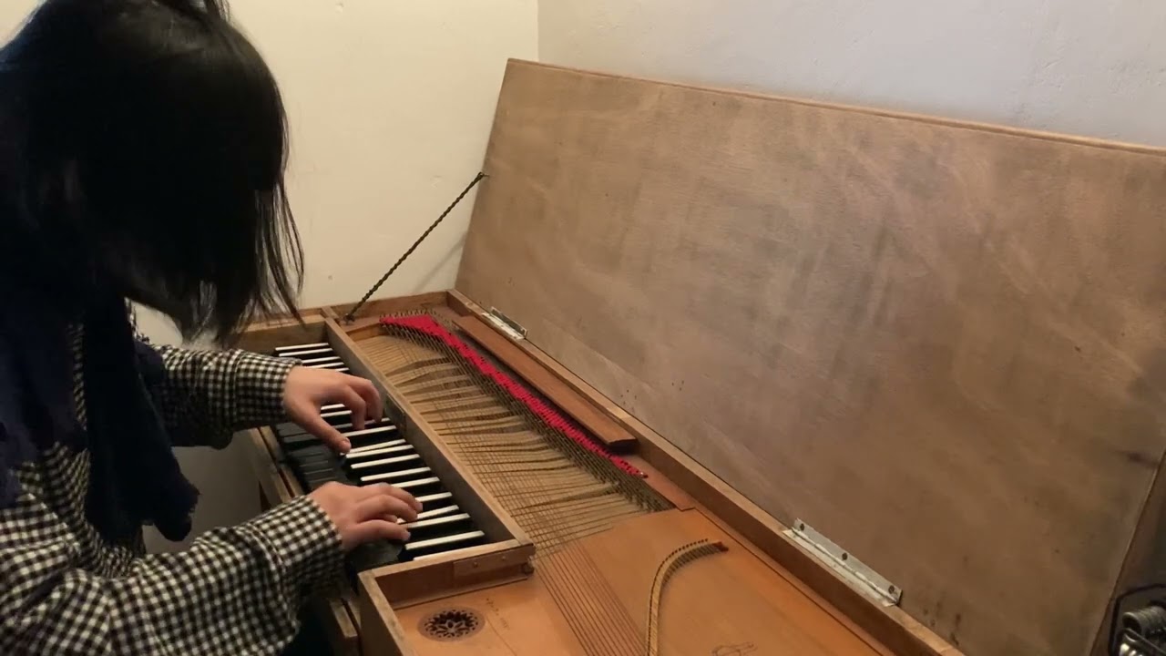 Carl Philipp Emanuel Bach Allegro A dur / A major / La mayor Clavichord