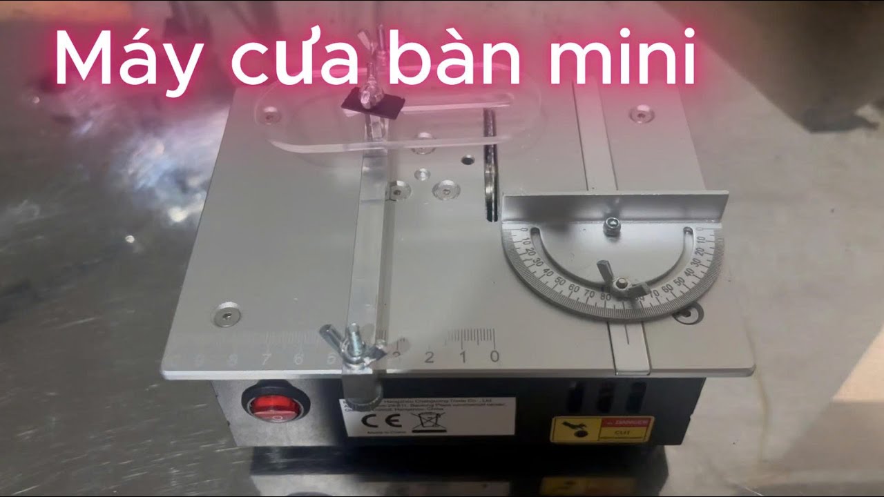 Cực chất Máy cưa bàn mini motor 775 12-24V 96W