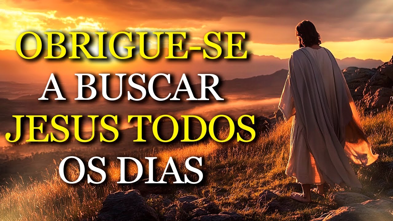 Quando você BUSCA CRISTO TODOS OS DIAS, sua VIDA ESPIRITUAL fica INABALÁVEL