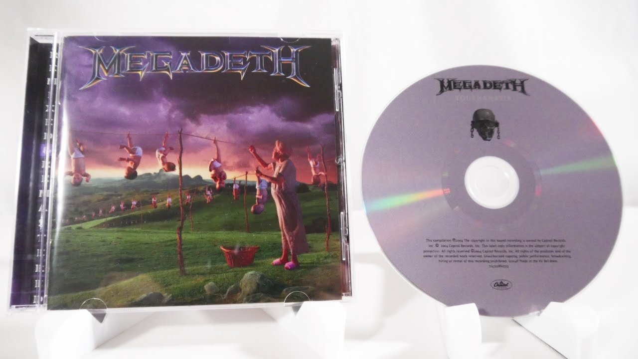 Megadeth - Youthanasia (Remixed & Remastered) CD Unboxing