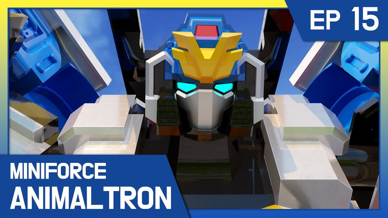 [Miniforce Animaltron] 🦁Ep.15 New Members of Space Police, Tri Cop!