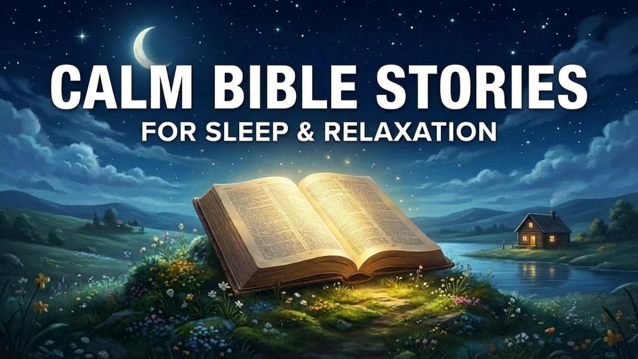 (NO MID ADS) Calm Bible Stories For Sleep And Relaxation | Fall Asleep In Gods Word... VOL.37