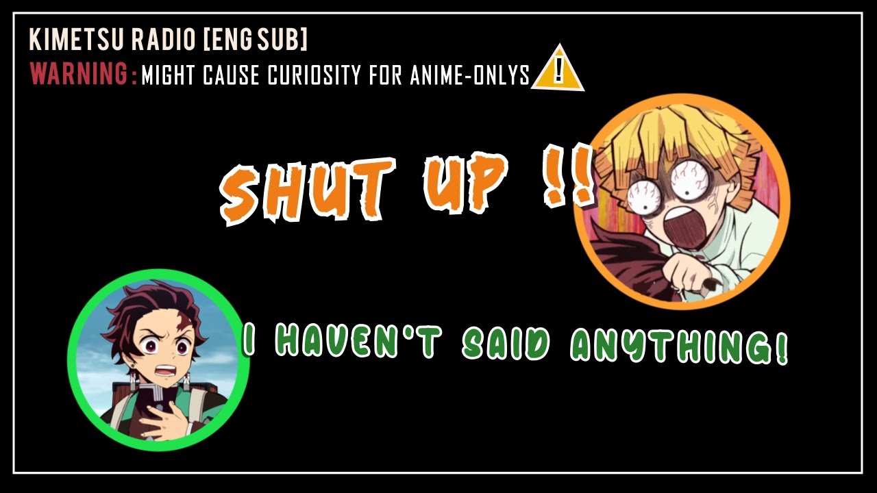 [ENG SUB] Hanae Natsuki almost said a spoiler on Kimetsu Radio