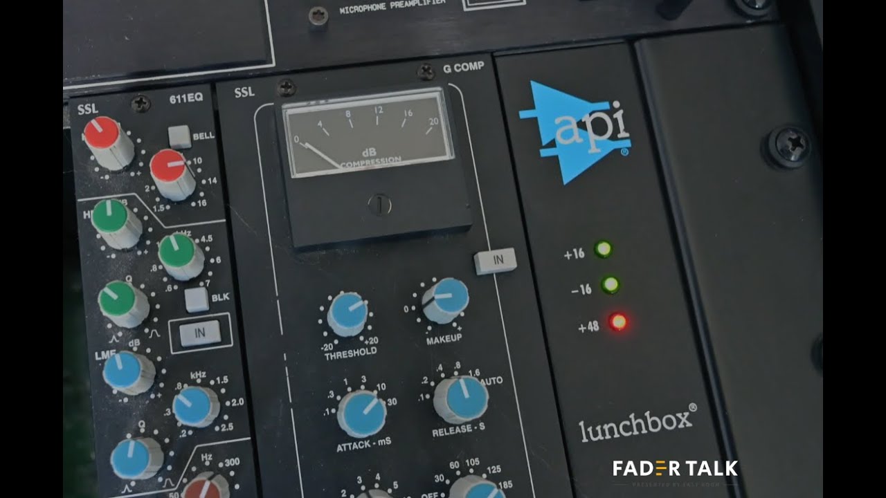 SSL G Bus Compressor 500 series General Overview