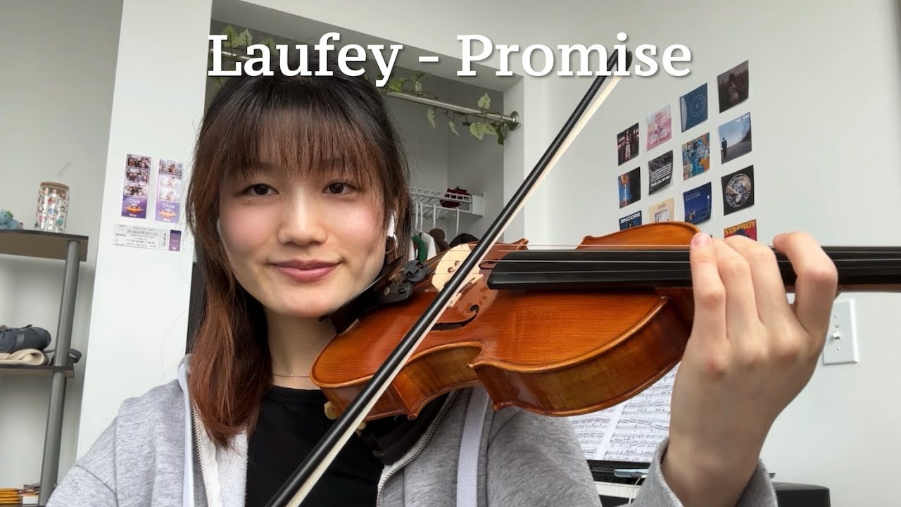 Laufey &ndash; Promise | Violin Cover with Notes