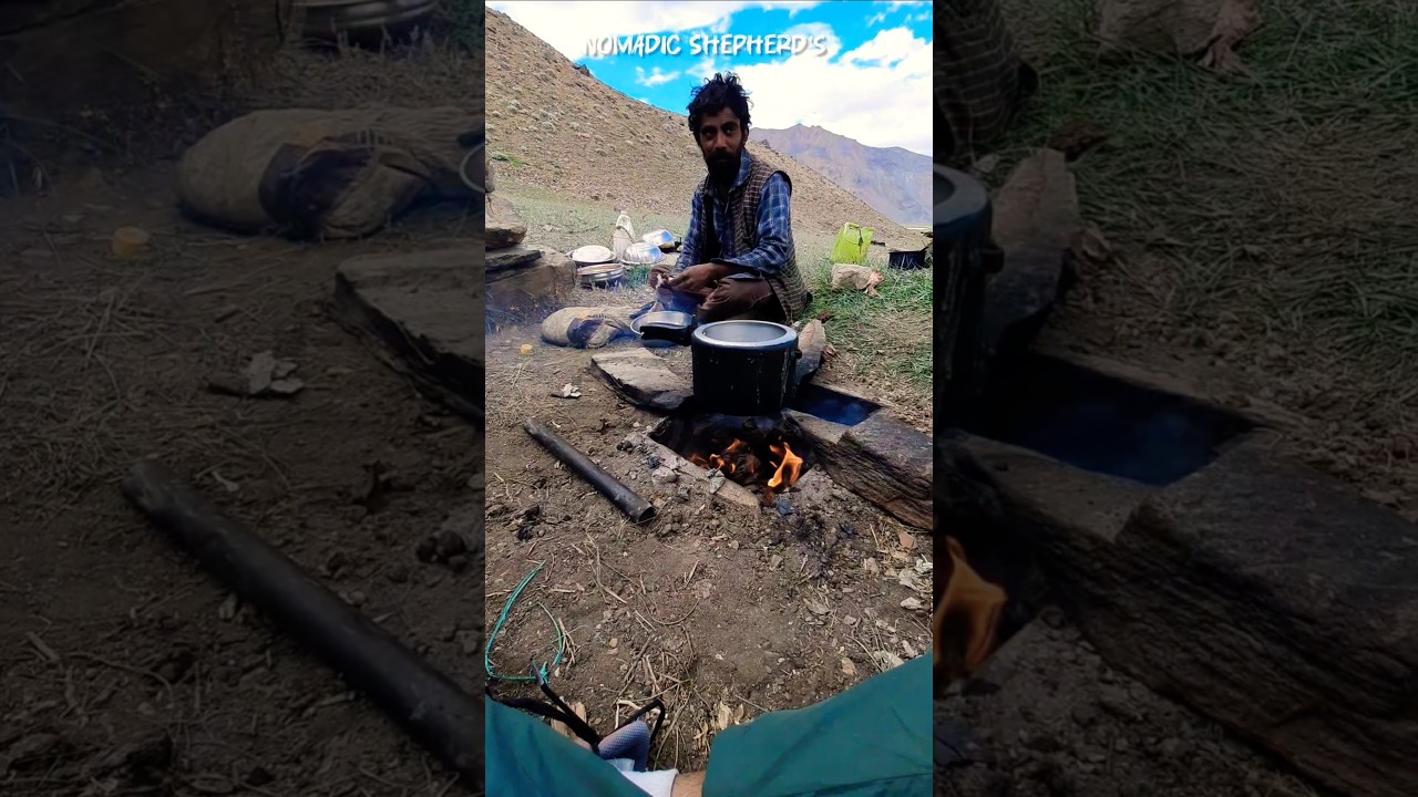Nomadic Shepherd's Life in Outer Himalayas... Himachali Life Vlog. Forest Camping with Shepherd's