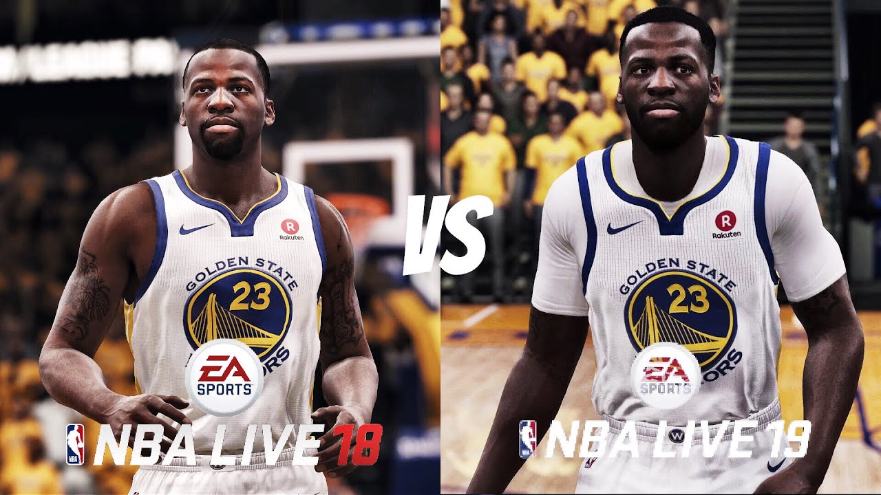 NBA LIVE 18 vs NBA LIVE 19! Graphic / Player Likeness Comparison 🔥